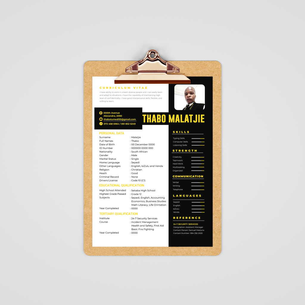 cv resume