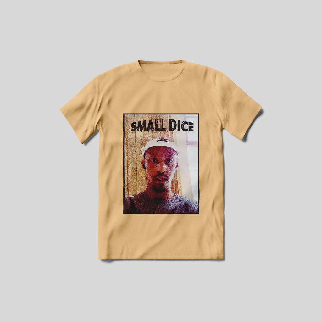 smalldice t shirt display 2